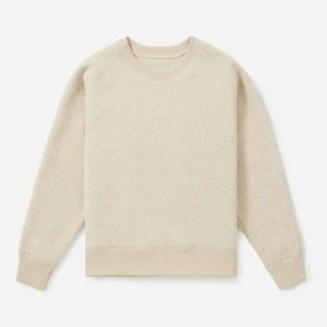Everlane ReNew Fleece Raglan Sweatshirt (XS)